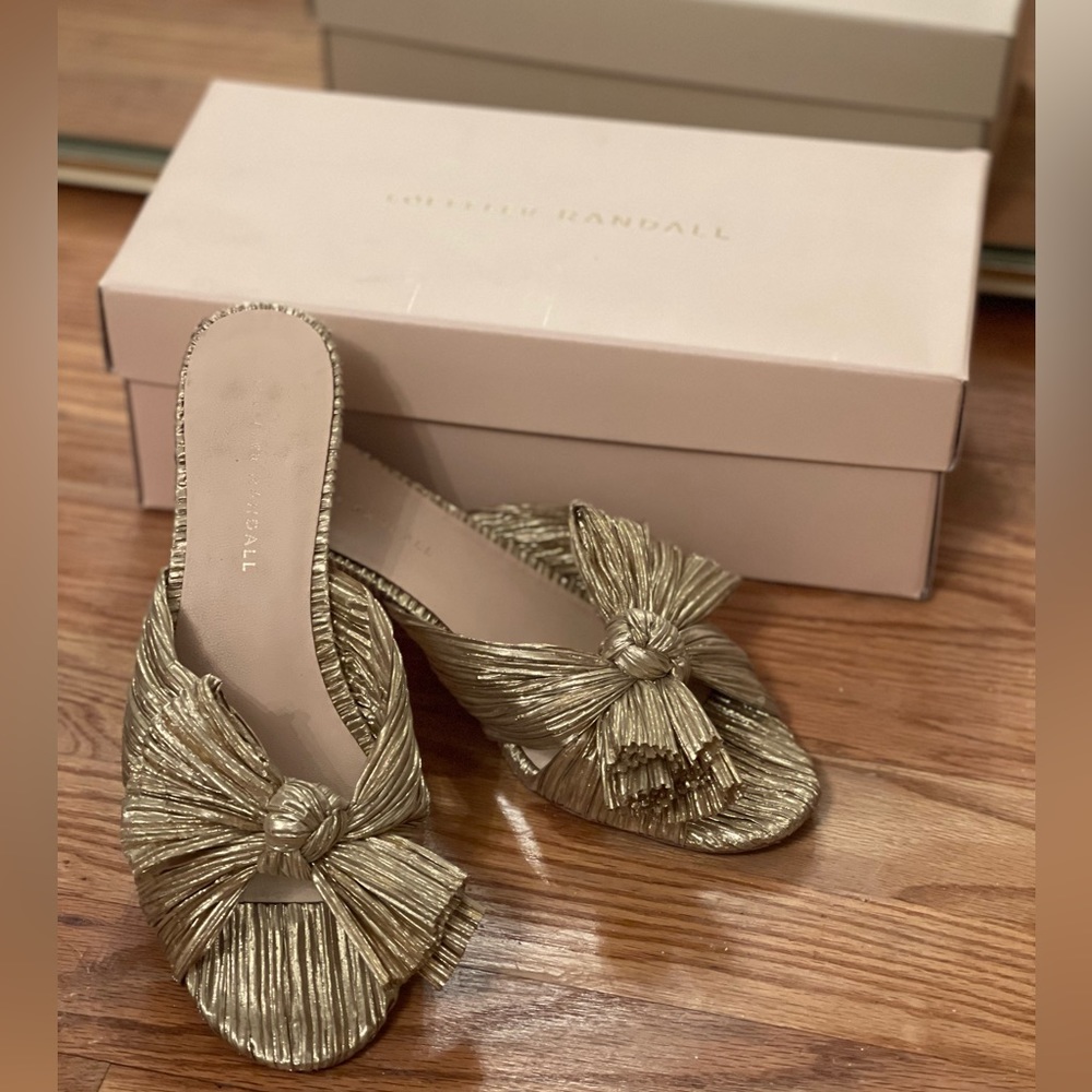 Loeffler Randal Emilia Bow Sandals